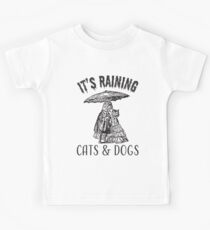 It's Raining Cats & Dogs Kids Tee