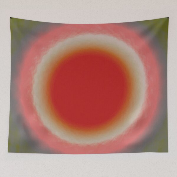 Item preview, Red Orange Pink Fuzz designed and sold by amytraylor.