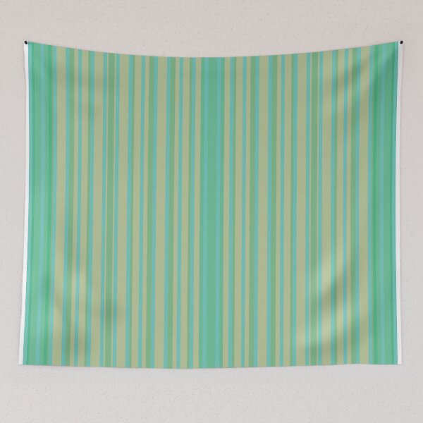 Item preview, Jade Green Stripes designed and sold by ChromaMaven.