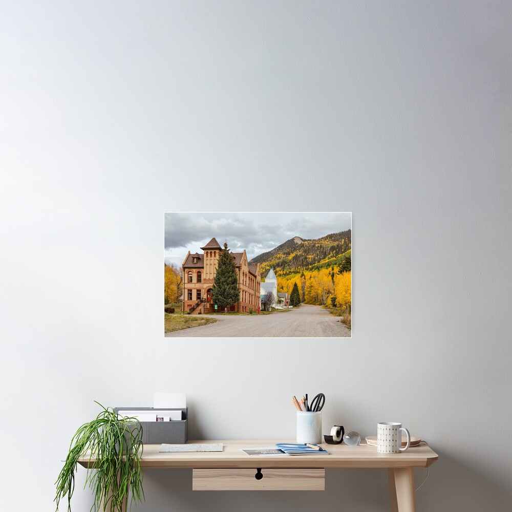 Beautiful Small Town Rico Colorado Poster