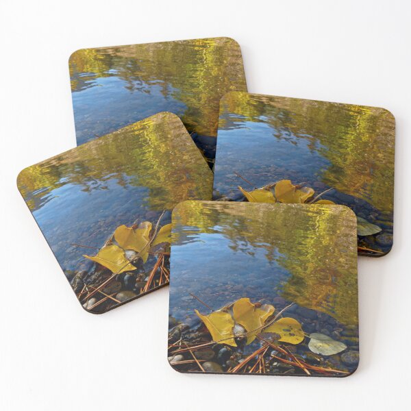 Item preview, AUTUMN LEAVES ON THE RIVERBANK designed and sold by Elaine Bawden.