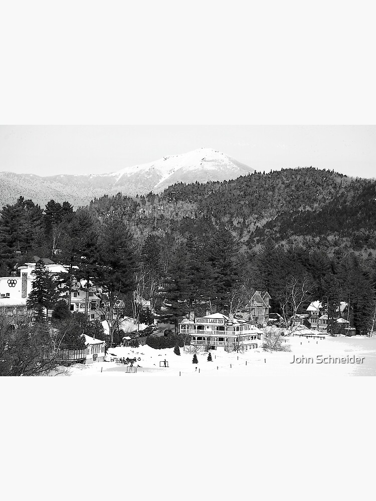 "Mirror Lake Inn Lake Placid NY" Poster for Sale by woodeye518