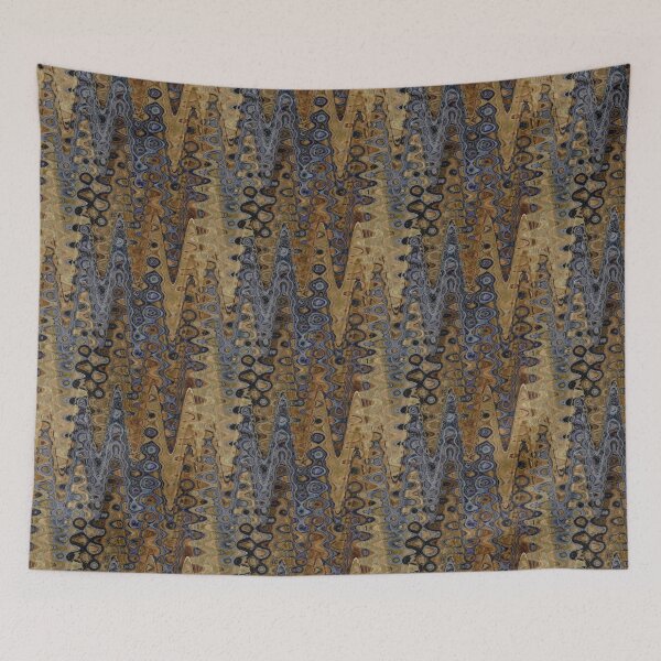 Item preview, Wild Waves Pattern designed and sold by PTartist: Mixed Media Art from Port Townsend.
