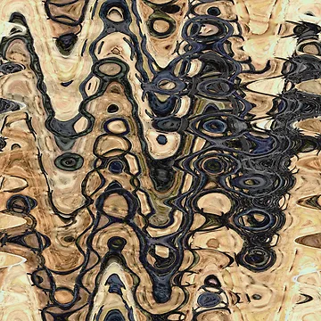 Artwork thumbnail, Wild Ride Pattern by PTartist: Mixed Media Art from Port Townsend
