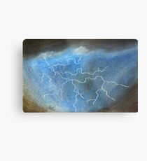Gewitter Metalldruck