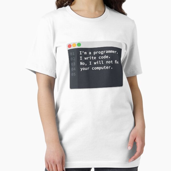 Item preview, I Am A Programmer designed and sold by Code Wear.