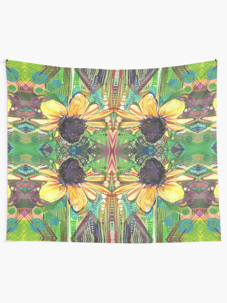 Alternate view of Black-eyed Susan Painting - 2018 Tapestry