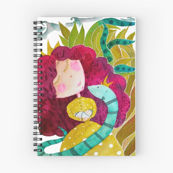 Item preview, Cute cartoon girl - Egle queen with letter E, baby and snake designed and sold by Kateryna Pavliuk.
