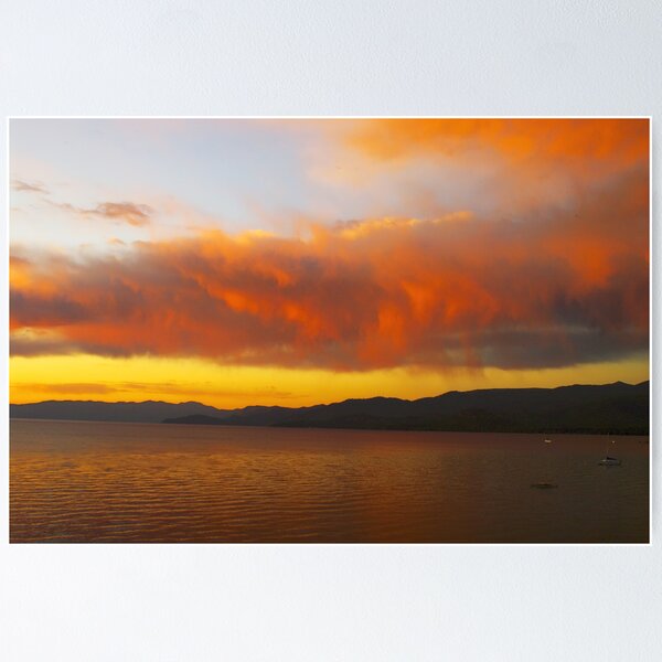 Artikelvorschau, "Tahoe Skies" ~ South Lake Tahoe, California entworfen und verkauft von William Moore.