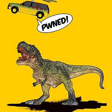 Artwork thumbnail, Pwned T-Rex by mattskilton