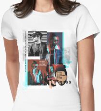 Russ Rapper Fan Art & Merch Women's Fitted T-Shirt