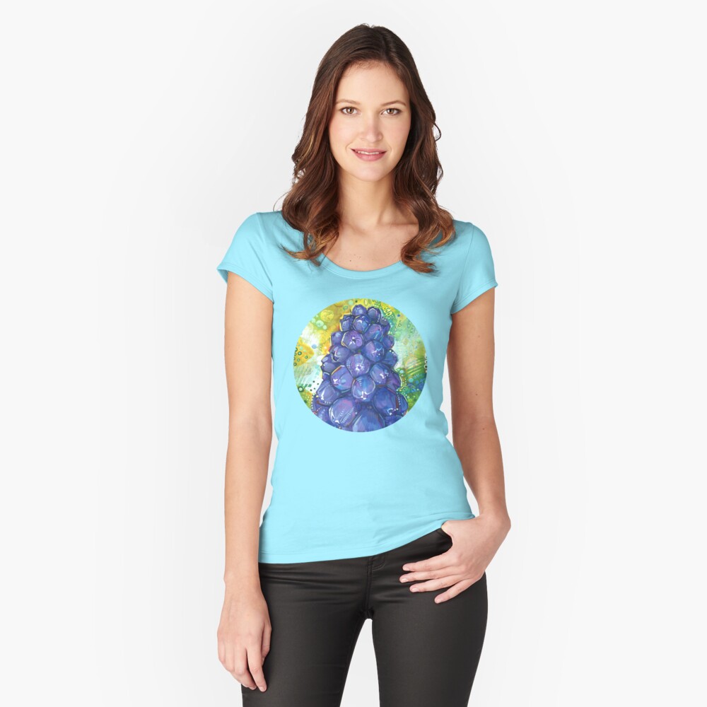 Item preview, Fitted Scoop T-Shirt designed and sold by gwennpaints.