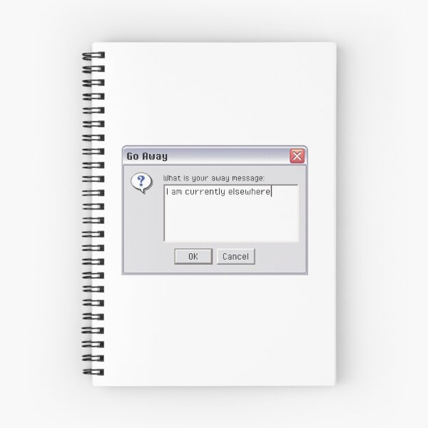 Item preview, Instant Messenger – Away Message – Go Away designed and sold by duttydesign.