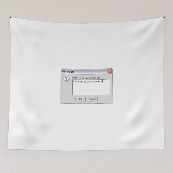 Item preview, Instant Messenger – Away Message – Go Away designed and sold by duttydesign.
