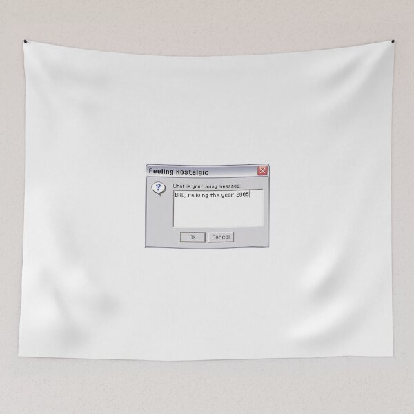 Item preview, Instant Messenger – Away Message – Feeling Nostalgic designed and sold by duttydesign.