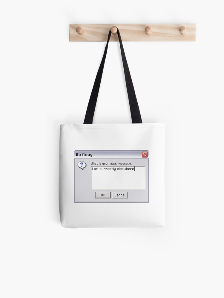 tote bag message