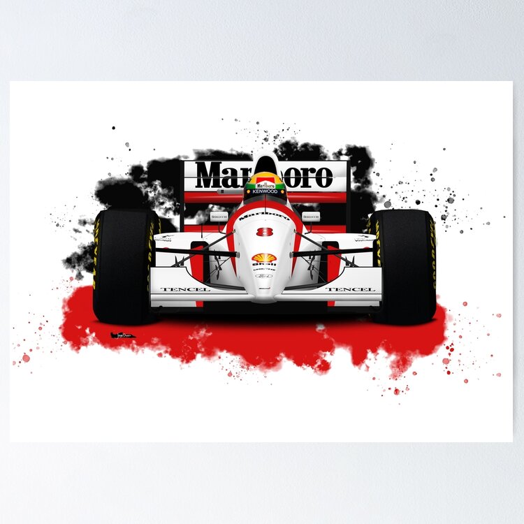 McLaren MP4/8 - Ayrton Senna