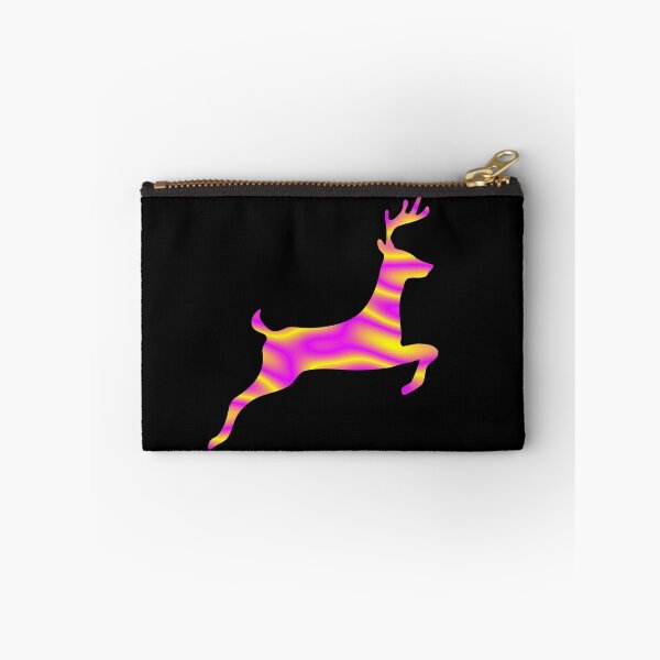 Item preview, Colorful Rainbow Deer Fractal Art Silhouette for Nerds or Birthday designed and sold by FELSENSTEIN.
