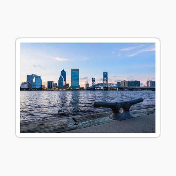 Jacksonville Skyline Stickers Redbubble