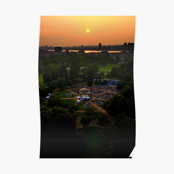 Comedy of Errors - Sunset from Above Poster