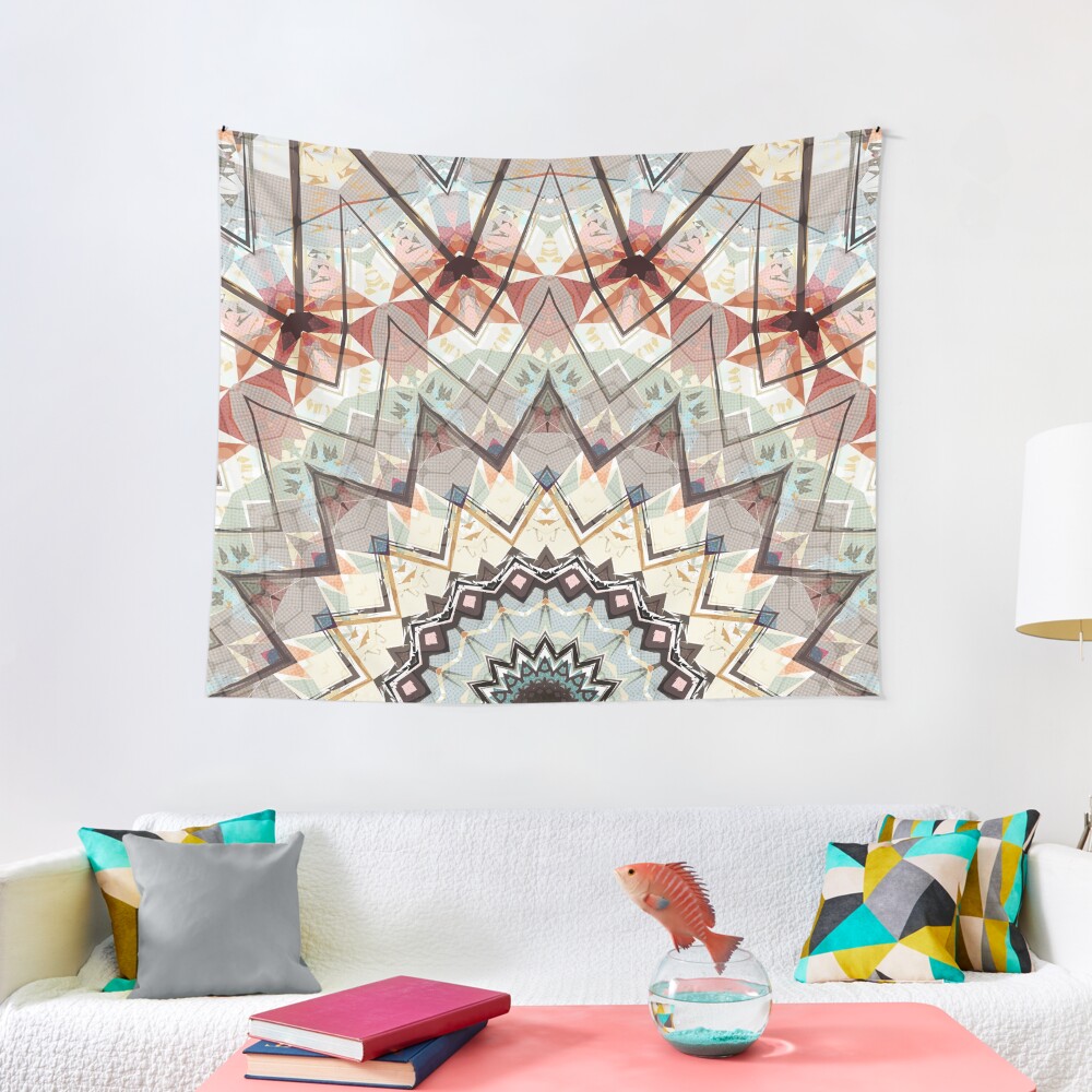 Autumn Colors Abstract Tapestry