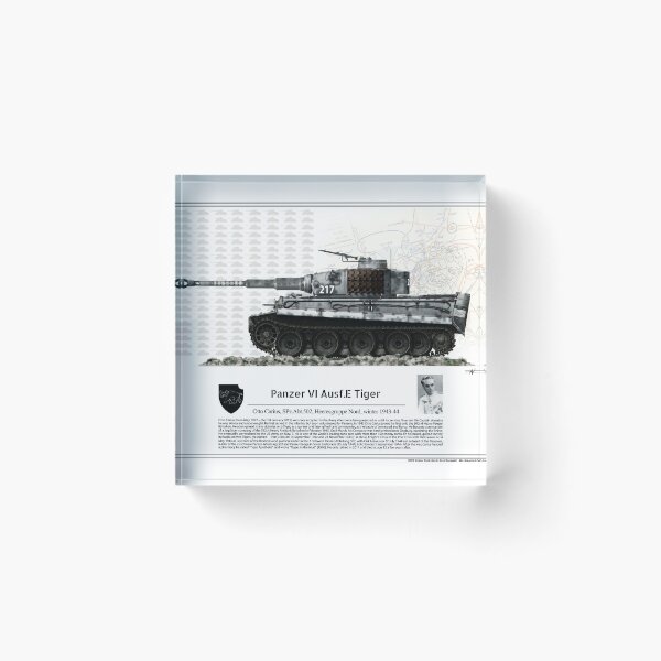 Item preview, Panzer VI Ausf.E Tiger Spz Abt. 502 Otto Carius winter 1943-44 designed and sold by TheCollectioner.