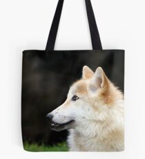Timber Wolf Tote Bag