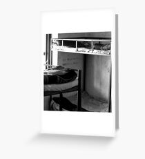 BUNKING IT Greeting Card