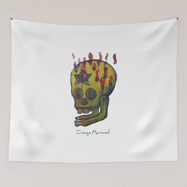 Item preview, skull on fire designed and sold by Diego Manuel Rodriguez.