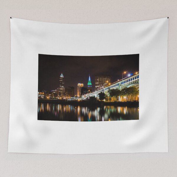 Item preview, Cleveland at Night designed and sold by antonium.