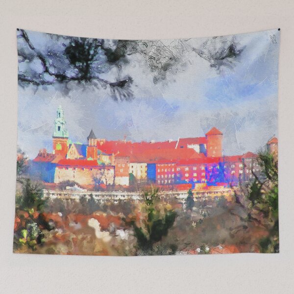 Item preview, Cracow - Wawel castle designed and sold by AidaArt.