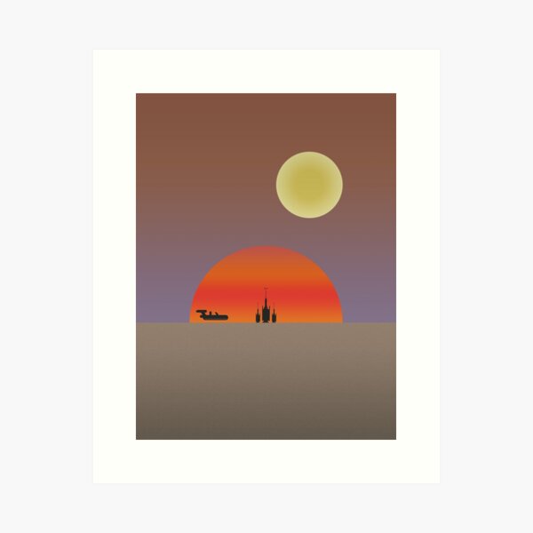 Item preview, TATOOINE SUNSET designed and sold by altdisney.