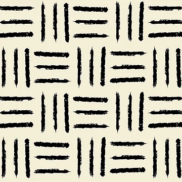 Artwork thumbnail, Simple mudcloth pattern - White version by hellcom