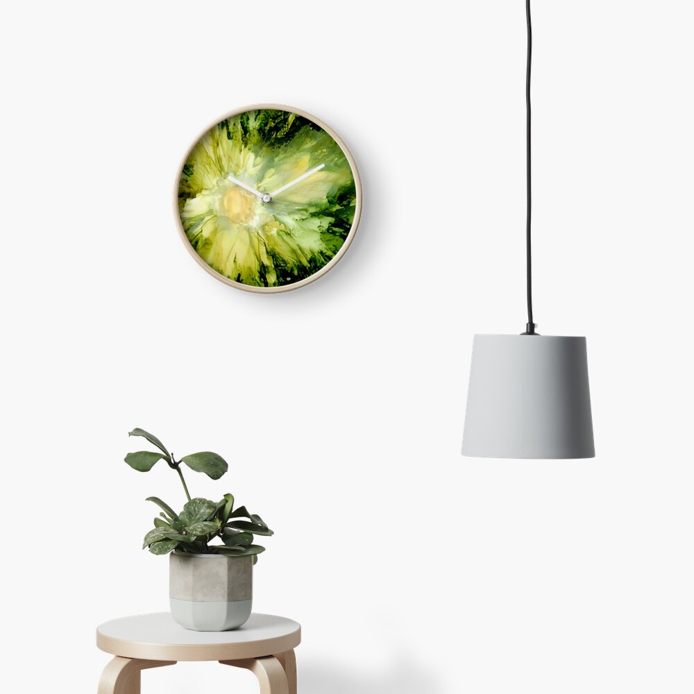 Space Bloom Clock