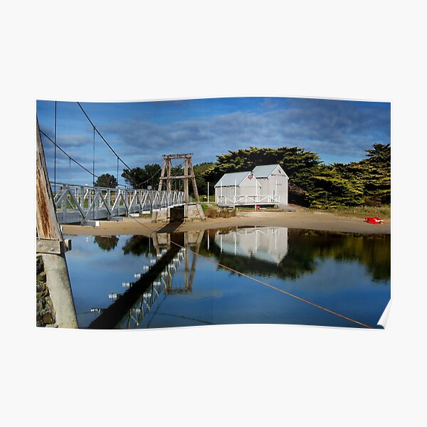 Swing Bridge Lorne Poster