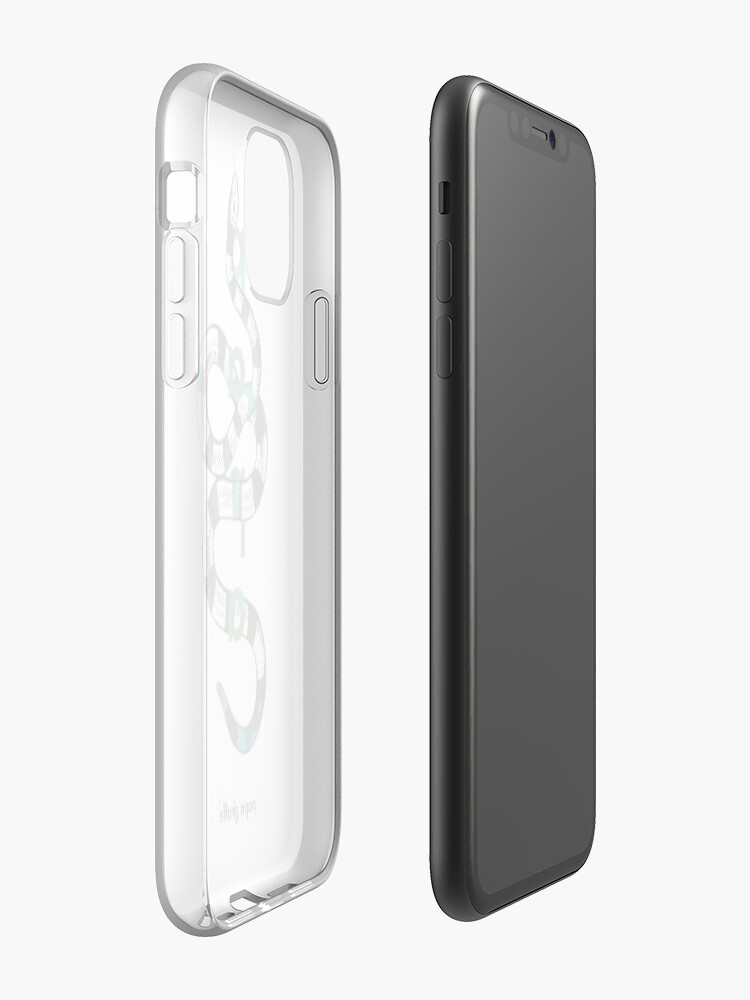Coque iPhone « Serpent béni », par PapaGiraffe
