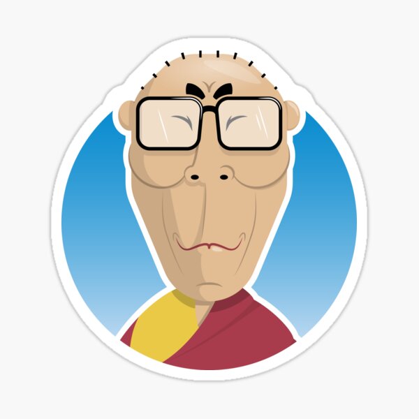 Dalai Lama Sticker