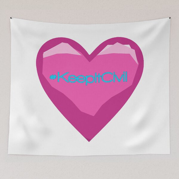 Item preview, #KeepItCivil designed and sold by CdeC.