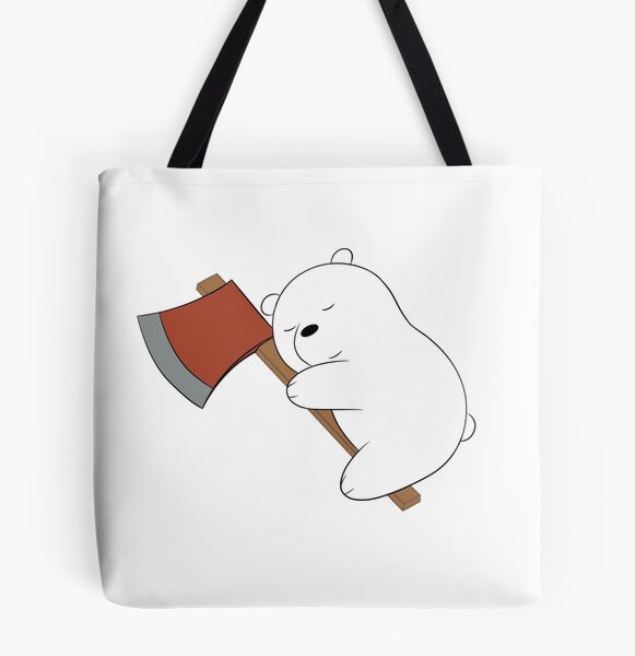 We bare bears sleeping Tote Bag for Sale by amfabricante