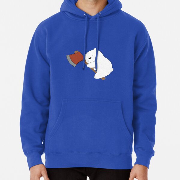 We bare bears hot sale ice bear hoodie