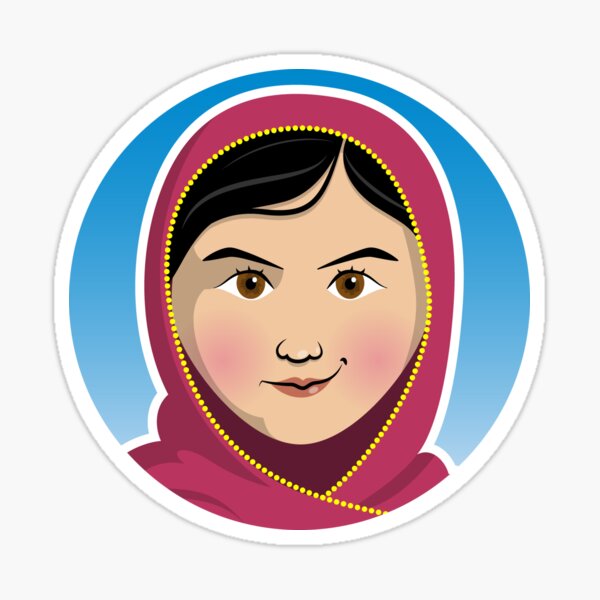 Malala Yousafzai Sticker