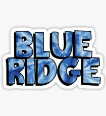 BlueRidge TieDye Sticker