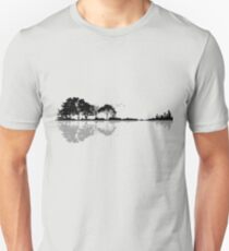 Camiseta unisex Nature Guitar Shadow