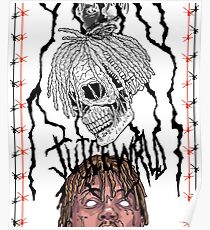 Póster Juice Wrld fan art merchandising y equipo