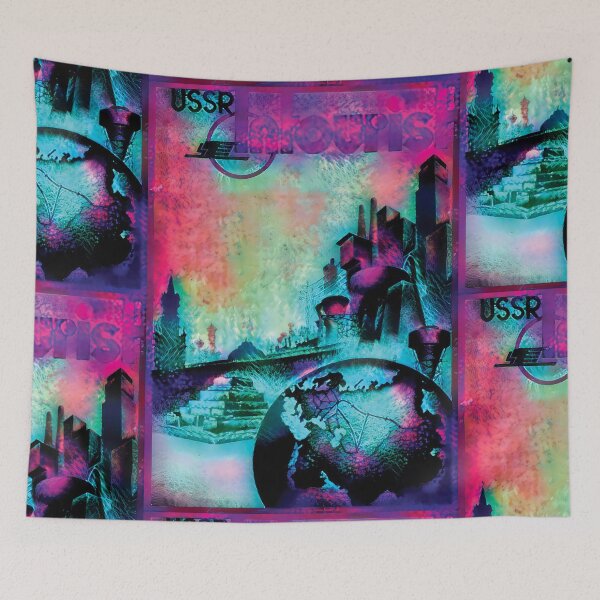 Item preview, Intourist USSR Poster - Surreal and Trippy designed and sold by Domain of the Public.