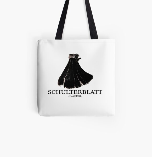 Schulterblatt Hamburg Allover-Print Tote Bag