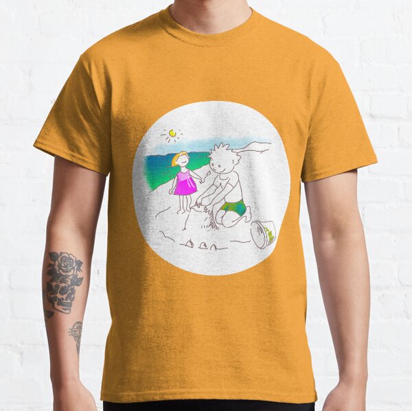 Auf zum Strand, Kinder! - ¡Vamos a la playa, niños! - Let´s Go to the Beach, Kids! Classic T-Shirt