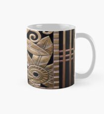 Art Deco, Vintage, elegant, chic, 1920 Ära, Bronze, schwarz, schön, der große Gatsby Tasse (Standard)