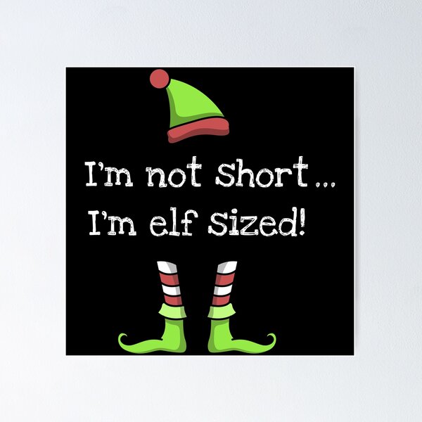 Item preview, Christmas elf elf gift saying santa funny designed and sold by Franja2.