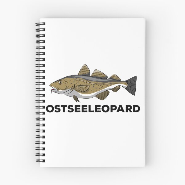 Item preview, Baltic leopard cod cod gift fisherman fishing fishing fisherman designed and sold by ArtOfCopenhagen.